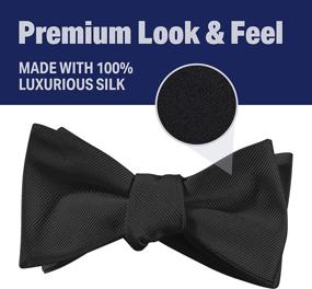 img 3 attached to 👔 Stylish and Dapper: John William Bow Ties - The Perfect Men's Accessories