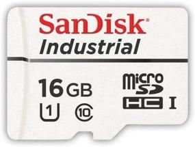 img 1 attached to 💾 Высокопроизводительная карта памяти SanDisk 16 ГБ Industrial MLC MicroSD SDHC UHS-I Class 10 - Оптовая продажа (1 шт)