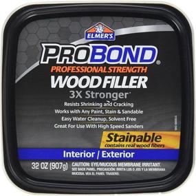 img 1 attached to Elmer's ProBond Woodfiller, Brown, 32 oz. Product P9892