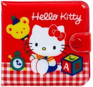 sanrio 665908 hello plastic wallet logo