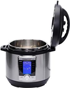 img 1 attached to Мультиварка Instant Pot Ultra объемом 8 квартов 10-в-1 программируемая многофункциональная давлечатая кастрюля, медленноварка, рисоварка, йогуртница, кондитерская, кастрюля для яиц, обжаривание и многое другое из нержавеющей стали/черного цвета.