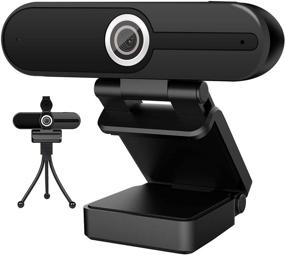 img 4 attached to 📷 8MP USB Webcam with Tripod and Privacy Cover - HD Streaming, Plug and Play 4K Web Camera for Desktop, Laptop, Mac, PC - 1080P Webcam for Gaming, Video Calls, and Recording - by iTecFree