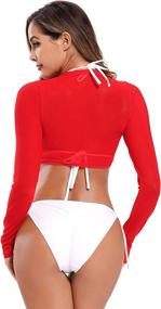 img 3 attached to SHEKINI Womens Tankini Bathing Swimsuit Women's Clothing