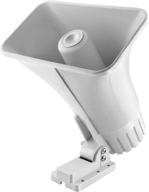 🚨 epsilont 30w dual tone self-contained electric security siren - indoor/outdoor, 6-12vdc, 1.1ah, 120db, 8 x 5.5 x 9 inch logo