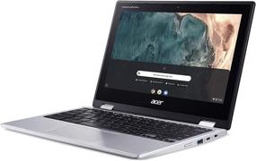 img 1 attached to 💻 Acer Spin 11 2-in-1 11.6" HD Touchscreen Chromebook, 8-Cores MediaTek MT8183C up to 2.0GHz, 4GB RAM, 32GB eMMC, HD Webcam, WiFi, Bluetooth, Chrome OS, Pure Silver + TWE Pen