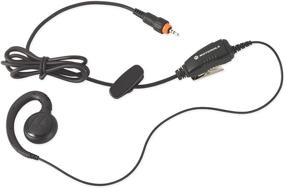 img 1 attached to 📻 Enhanced Motorola Solutions HKLN4455 CLP Business Radios - Single Pin Non-Adjustable PTT Earpiece (Black)