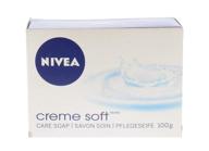 🧼 мыло в бруске nivea creme soft - большая упаковка из 12 штук по 100 г каждая логотип