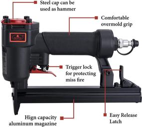 img 3 attached to 🔫 AEROPRO 4-Inch and 8-Inch Upholstery Stapler