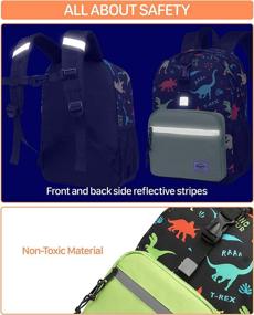 img 1 attached to Preschool Backpack Bagseri Backpacks Detachable