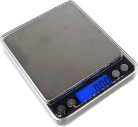 img 1 attached to ⚖️ GemOro Platinum XP500: Ультрапрецизионные карманные весы для точных измерений, 500г x 0.01, серебристый