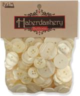 🔘 ivory pearl buttons galore haberdashery button logo