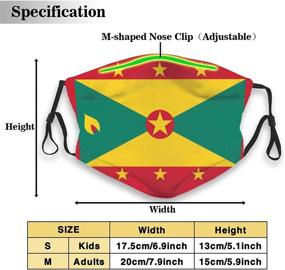 img 3 attached to Grenadian National Washable Adjustable Windproof