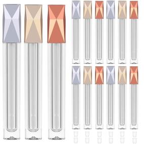 img 4 attached to 💋 Refillable Lipgloss Containers: RONRONS' Irregular Reusables for Effortless Glam