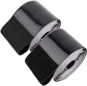 img 4 attached to Versatile 2M Hook and Loop Strips with Adhesive Tape for Cushions, Pedals, Crafts & More - 11CM Wide