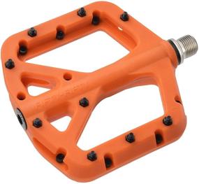 img 4 attached to FIFTY-FIFTY Mountain Bike Pedals: Lightweight, 🚵 Wide Flat Platform Pedals for MTB Cyclists