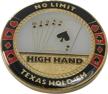 high award poker trophy weight logo