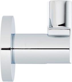 img 3 attached to 💎 Gatco 4685 Channel Single Robe Hook, Chrome - Small: sleek and sturdy bathroom accessory