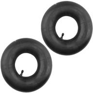 🔧 laxeem 2pack 4.10/3.50-4 inner tube with tr87 bent valve stem - ideal for hand trucks, dolly, lawn mowers, wheelbarrows & more! logo