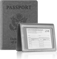 remocc leather passport wallets protector travel accessories логотип