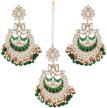 aheli traditional enameled earrings wedding logo