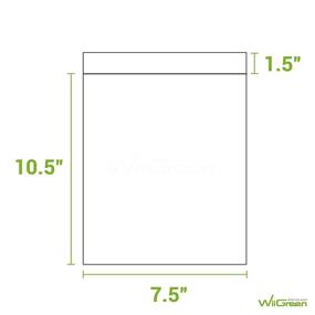 img 3 attached to WiiGreen #2 - Set of 100, Pack of 7 - Packaging & Shipping Supplies