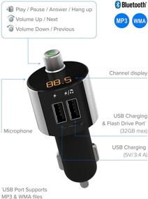 img 3 attached to Just Wireless Bluetooth Transmitter Hands Free