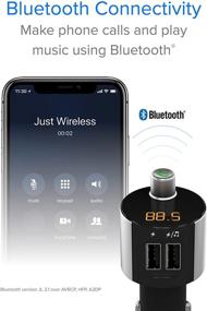 img 2 attached to Just Wireless Bluetooth Transmitter Hands Free