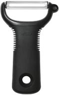 🔪 enhanced oxo good grips y peeler: maximizing efficiency and comfort logo