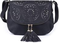 women's crossbody handbags with tassels: designer shoulder bags and wallets logo