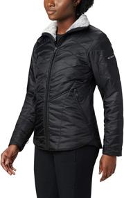 img 4 attached to 🧥 Columbia Kaleidaslope II Jacket for Women: Waterproof & Breathable Outerwear