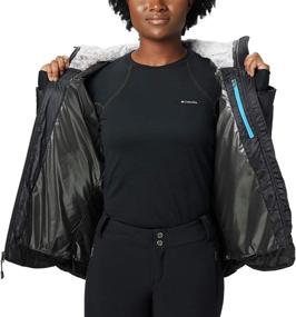 img 1 attached to 🧥 Columbia Kaleidaslope II Jacket for Women: Waterproof & Breathable Outerwear