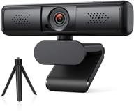 📷 depstech webcam 2k with microphone for desktop, webcam for computers, usb webcam compatible with pc/desktop/laptop/mac, streaming webcam plug & play - privacy cover and tripod included logo