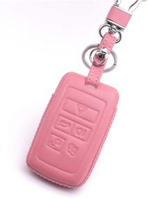 img 4 attached to Royalfox Buttons Leather Keyless Discovery