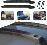 🚗 tirol auto air inflatable roof rack: the ultimate solution for kayak, luggage, and paddleboard transportation with patent-protected design logo