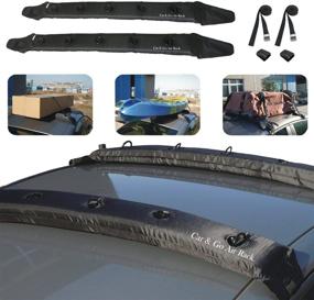 img 4 attached to 🚗 TIROL Auto Air Inflatable Roof Rack: The Ultimate Solution for Kayak, Luggage, and Paddleboard Transportation with Patent-Protected Design