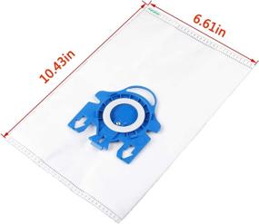 img 2 attached to 🧼 High-Filtration Vacuum Bags for Miele Compact & Complete Series - Fits Multiple Models, Replaces OEM Numbers for 3D Efficiency GN Bags