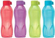 💧 high-quality tupperware aqua safe eco sports 500ml water bottles – set of 4, original design логотип