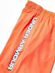 img 1 attached to 🩳 Boys' Prototype Wordmark Shorts by Under Armour: Perfect Blend of Style and Comfort