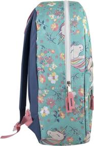 img 1 attached to 🎒 Colorful and Comfy: Trailmaker Printed Backpack with Padded Unicorns