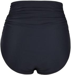 img 1 attached to 🩱 Firpearl Women's Ruched Bikini Bottom - Women's Clothing