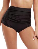 🩱 firpearl women's ruched bikini bottom - women's clothing logo