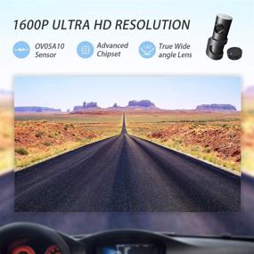 img 3 attached to 📷 DDPAI Mini3 Dash Cam: FHD 1600P Car Camera with Night Vision, G-Sensor, and Loop Recording