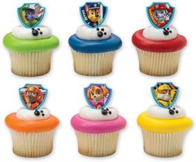 img 1 attached to 🐾 Paw Patrol Ruff Rescue Cupcake Rings: 24 Count DecoPac Delights