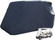 🏌️ durable outdoor golf cart cover for ez go, club car, yamaha - dust-proof, anti-uv, extra pvc coating by moveland logo