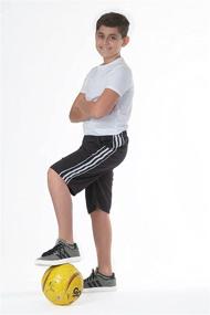 img 1 attached to 🏀 Revamp Your Game with Real Essentials Pack Performance Basketball Boys' Clothing!