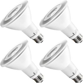 img 4 attached to 💡 Enhanced Illumination: HyperSelect PAR30 Dimmable Light Bulb - 2700K Warm White Glow