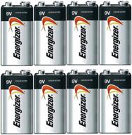 ⚡️ long-lasting power solution: energizer e522 max 9v alkaline battery - 8 count logo