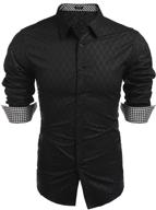 👔 stylish and versatile coofandy business sleeve casual xxx large men's clothing for the modern gentleman logo