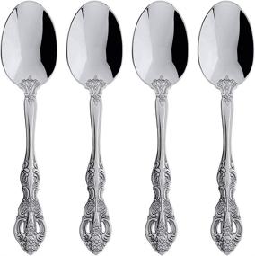 img 1 attached to 🍴 Oneida Michelangelo Stainless Steel Teaspoons for Flatware