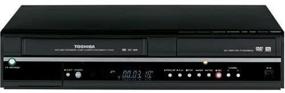 img 4 attached to 🎥 Тошиба D-VR600 - записывающий DVD-проигрыватель VCR Combo с поддержкой DivX, без тюнера, улучшенный SEO, черного цвета, с возможностью повышения разрешения до 1080i.